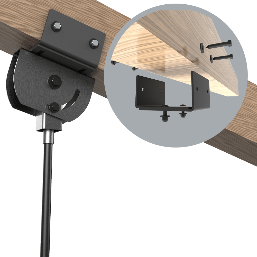 6-10 Inch Wood Beam Clamp - Wood (1000x1000), Png Download