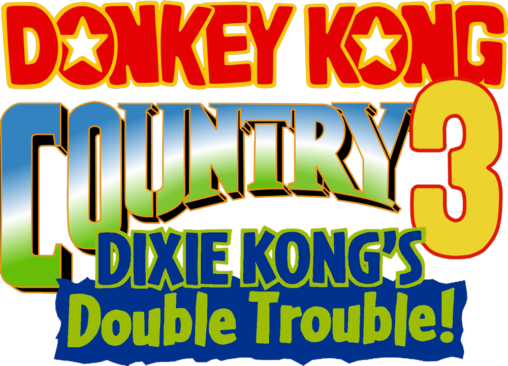 Donkey Kong Country 3 Logo - Donkey Kong 3 Logo Png (1000x722), Png Download