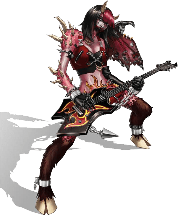 Guitar Hero Warriors Of Rock Judy Nails (602x727), Png Download