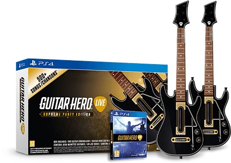 Guitar Hero Live - Guitar Hero Supreme Party Edition (629x450), Png Download