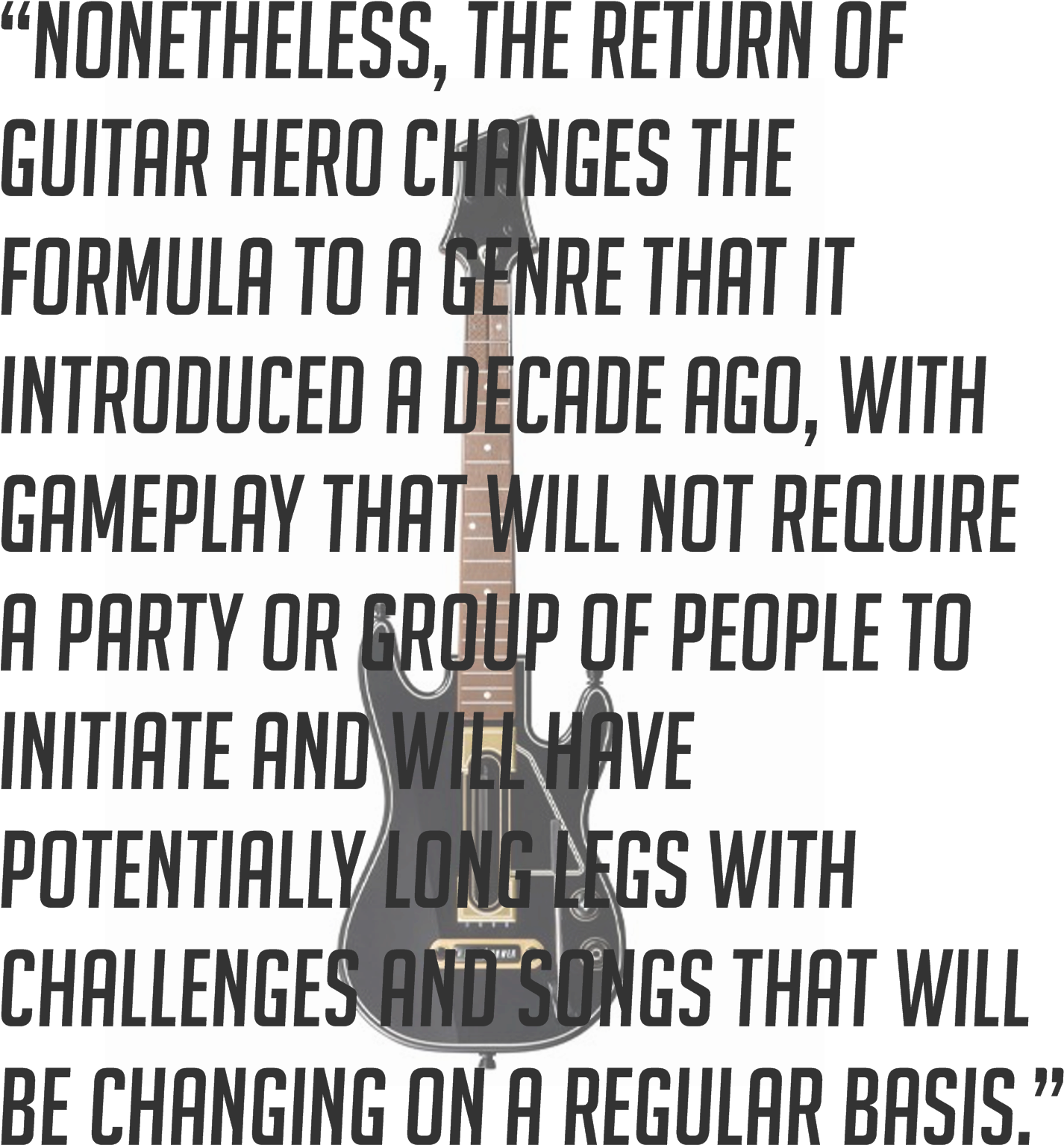 Gh Tv Is The Other Mode In Guitar Hero Live, And It (1457x1610), Png Download