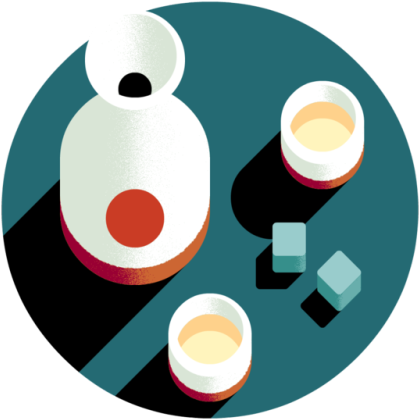 Some Small Food And Drink Spots For The Wall Street - Circle (500x500), Png Download