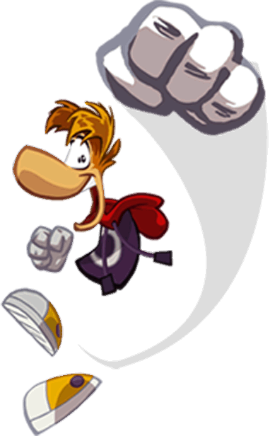 Lets Face It - Rayman Png (382x616), Png Download