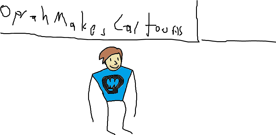 Pewdiepie - Oprah Makes Cartoons (928x494), Png Download