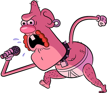 Ug Rocker - Uncle Grandpa Gg Allin (558x436), Png Download