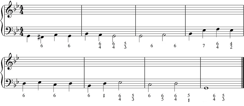 When You Begin To Break Down The Music You Must Identify - Roman Numeral Inversion Letter (900x400), Png Download