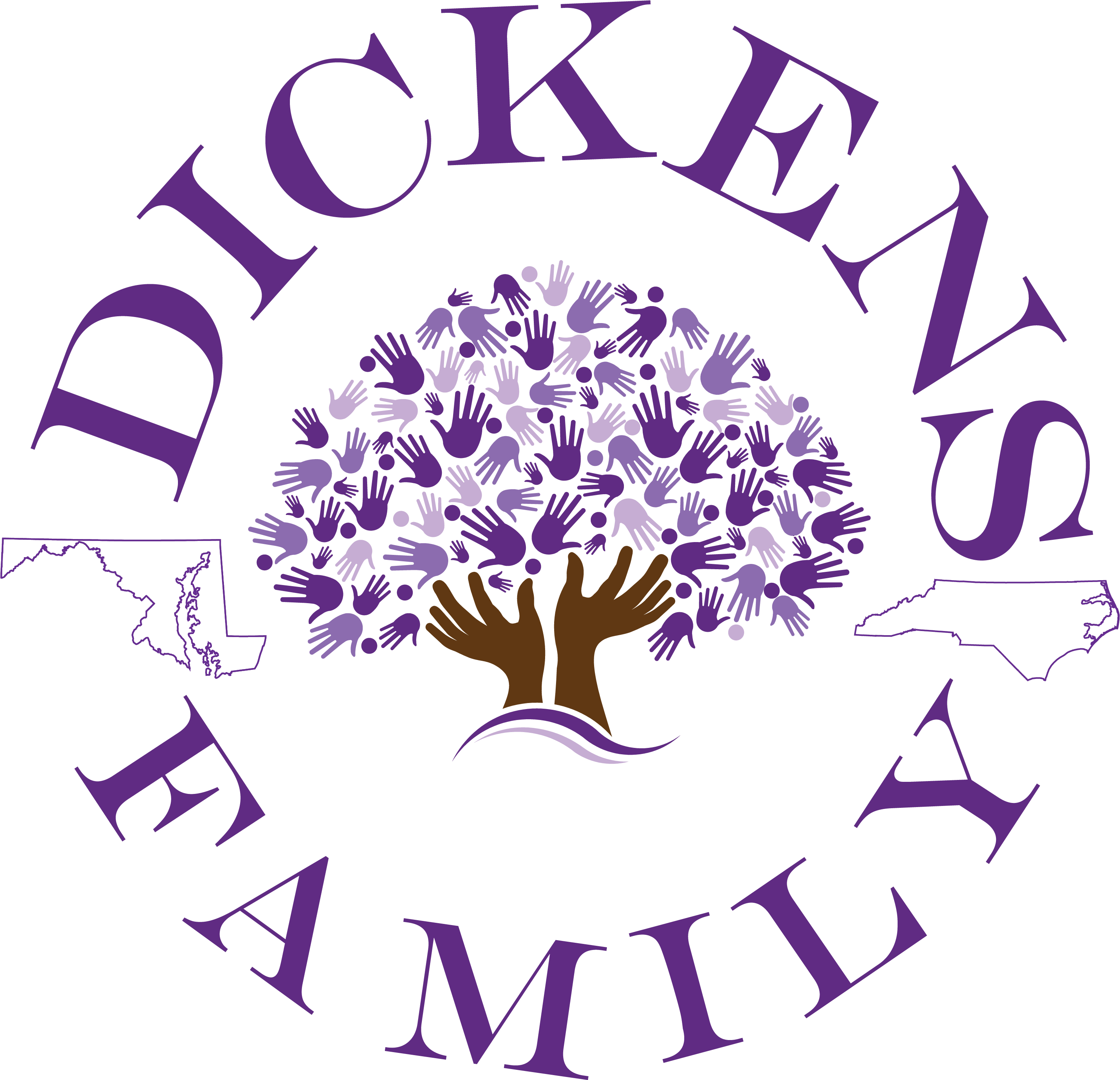 Dickens Family Reunion - Circle (3392x3225), Png Download