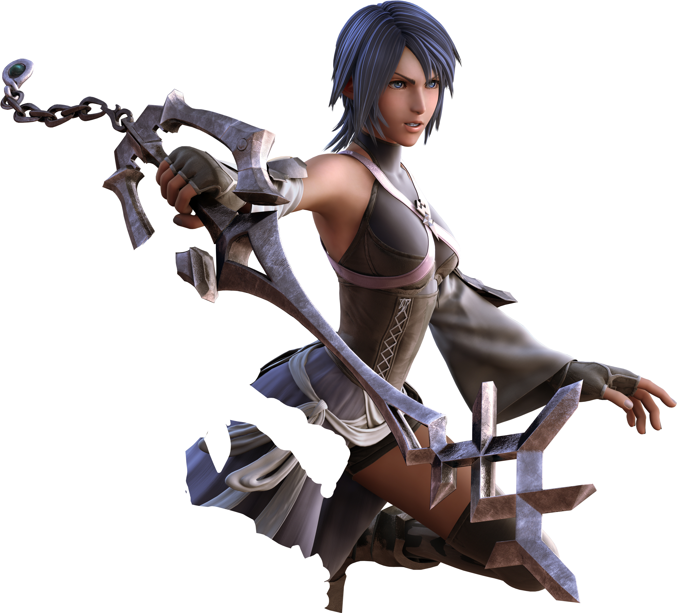 Aqua04 - Kingdom Hearts Birth By Sleep (2896x2607), Png Download