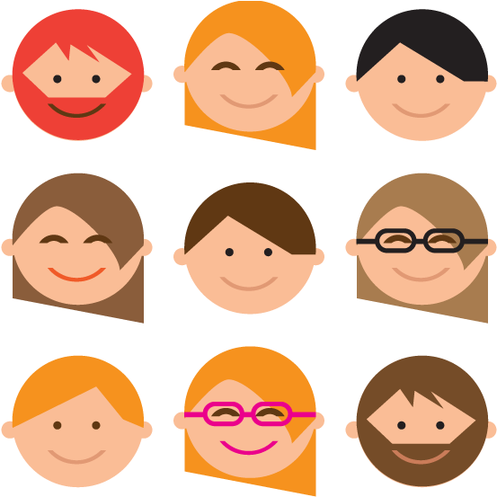 People Icon Png Red For Kids - Icon Png Persons (600x600), Png Download