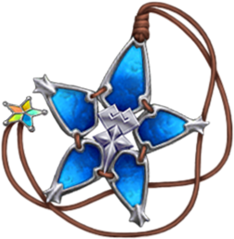 Kingdom Hearts Aqua Wayfinder (500x500), Png Download