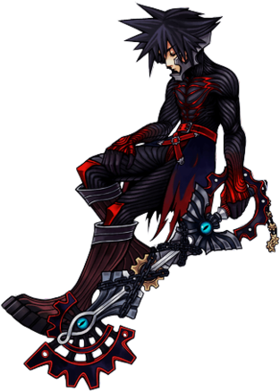 Kingdom Hearts Aqua And Vanitas Tamaã±o De Esta Previsualizaci - Vanitas Kingdom Hearts Render (340x479), Png Download