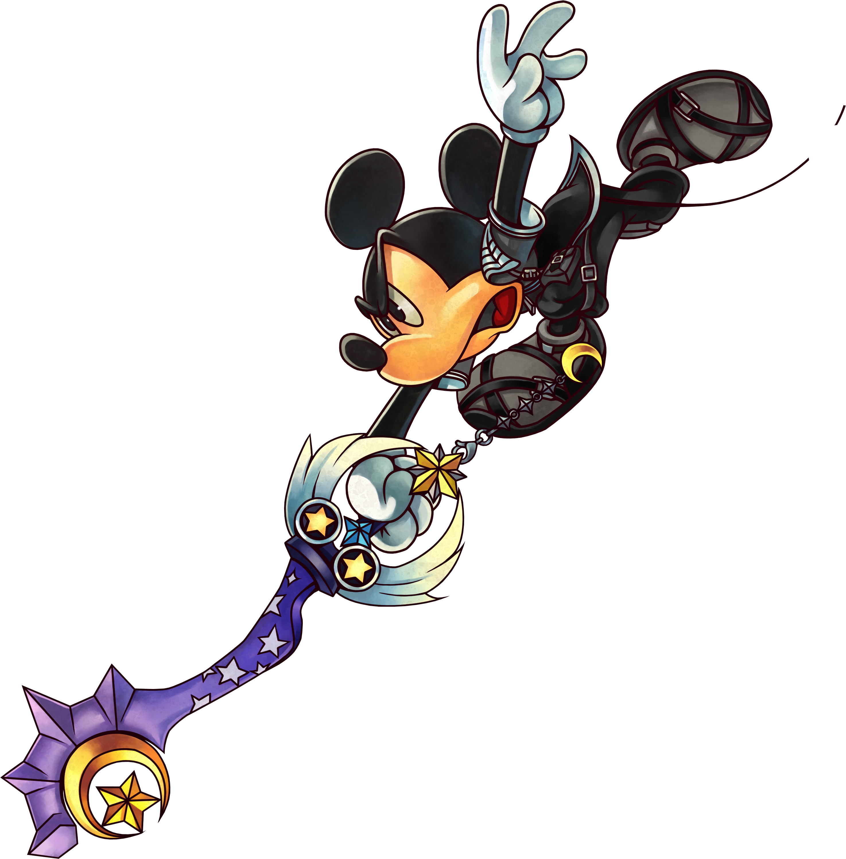 Mickey01 - Kingdom Hearts Birth By Sleep Mickey (3075x3098), Png Download