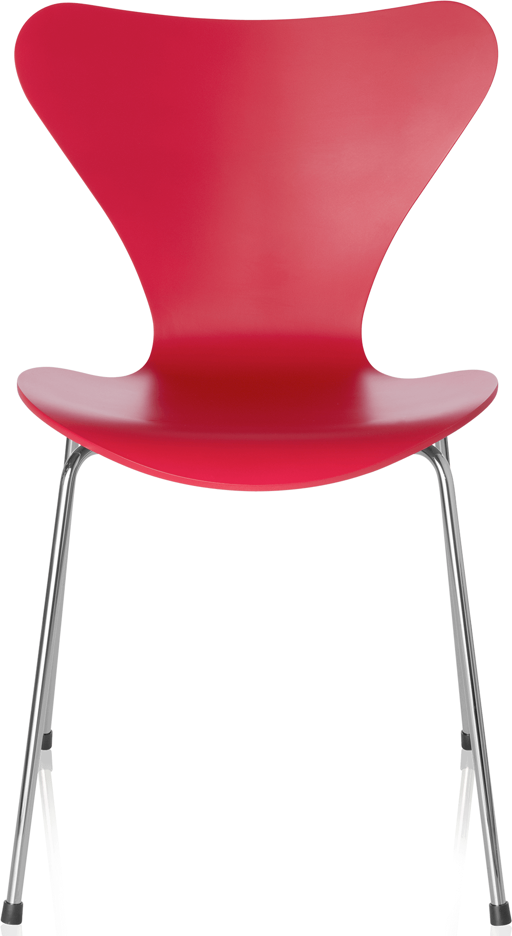 Series 7 Chair Arne Jacobsen Opium Red Lacquered - Fritz Hansen Serie 7 Opium Red (1600x1840), Png Download
