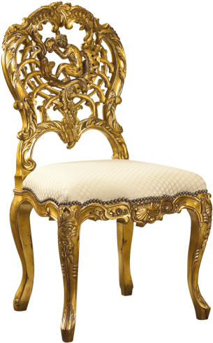 Compare - French Heritage Elysee Tambourine Side Chair (500x500), Png Download
