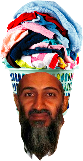 “ Osama Bin O Laundry ” - Maiol Laundry Cabinet 65x45x92 (297x576), Png Download