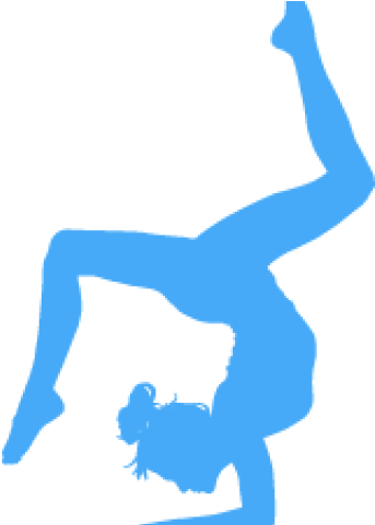 Gymnast Silhouette Drawing (640x480), Png Download
