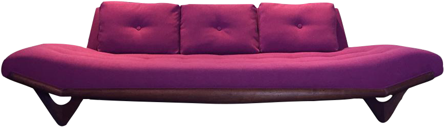 Modern Sofa Transparent Png (1000x587), Png Download