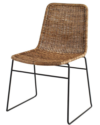 Rattan Dining Chair - Chair (500x500), Png Download