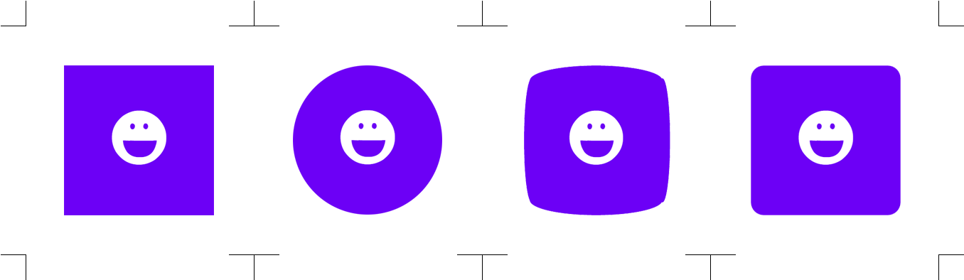 Yahoo Messenger Share Button - Circle (1600x573), Png Download