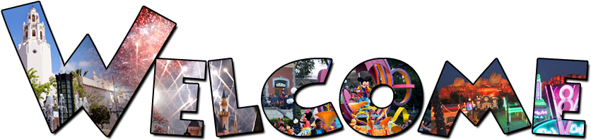 Welcome World Photo Designs - Welcome To California Adventure (860x238), Png Download