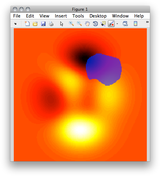 Semi-transparent Image Overlay - Matlab Image Transparency (535x586), Png Download