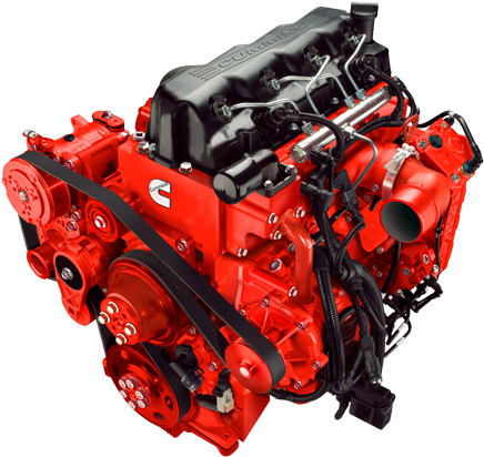 Engines - Motor Cummins Isf 3.8 (450x423), Png Download
