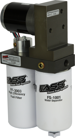 Fass Diesel Fuel Systems - Fass (fs-1001) Hd Series Water Separator (261x480), Png Download