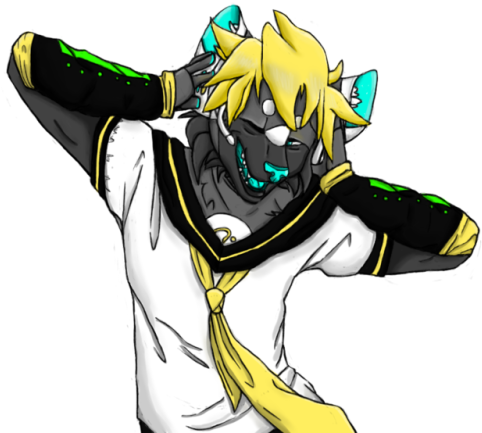 An Art Trade I Did With A Lovely Person - Furry Fandom (500x459), Png Download