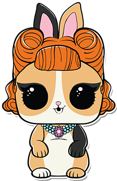 And Yes, That Is The Same Hare As The One In My Front - Lol Surprise Pets Png (403x550), Png Download