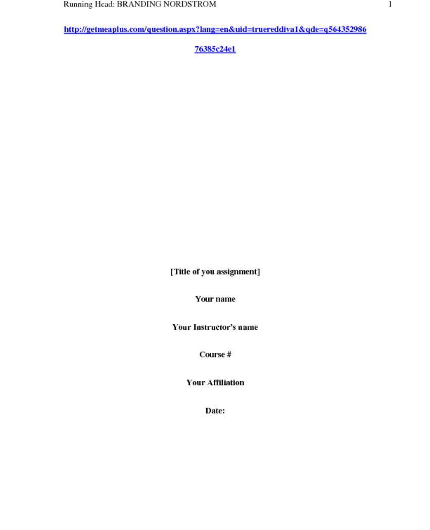 This Partnership Will Fit Well With Nordstrom's Current - Linguistics (850x1100), Png Download