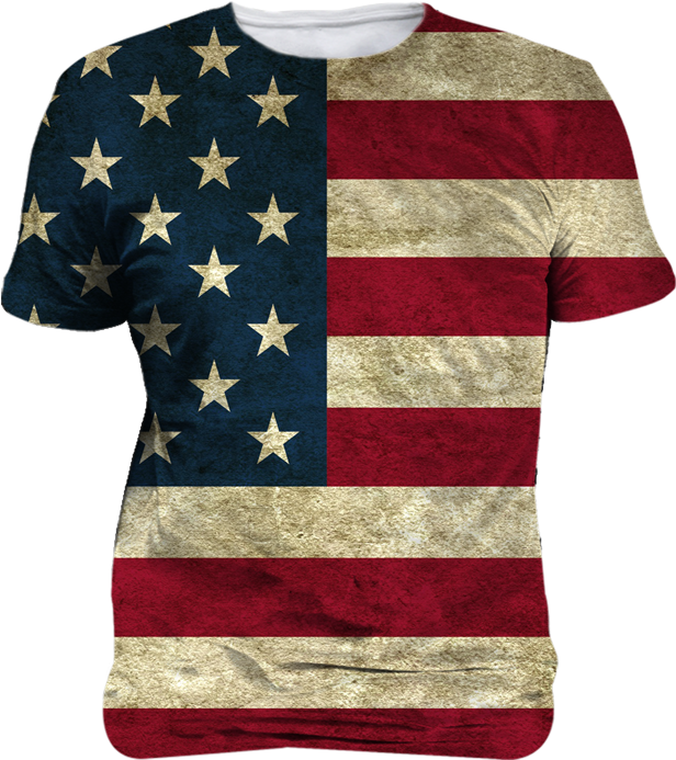Usa Flag T Shirt Price (700x700), Png Download