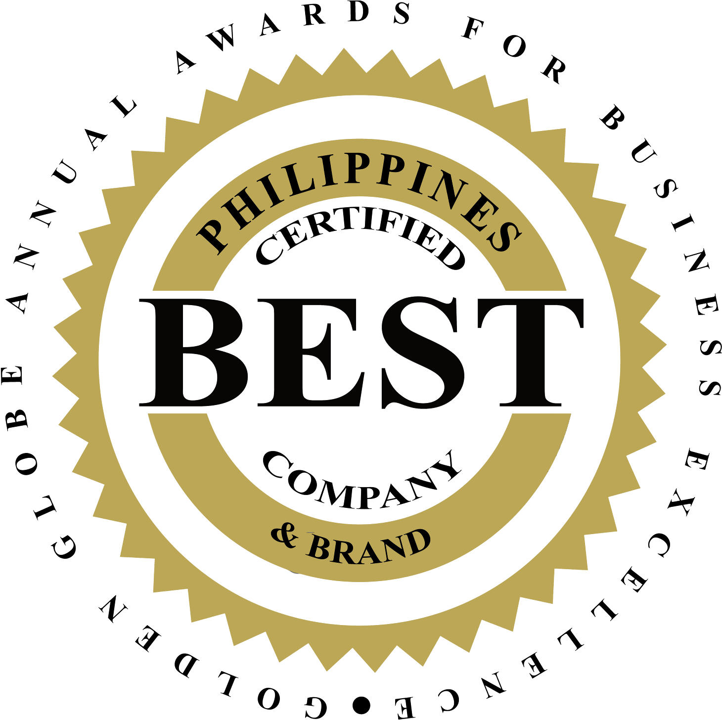 Best Company Seal - Golden Globe Awards For Business Excellence (1500x1500), Png Download