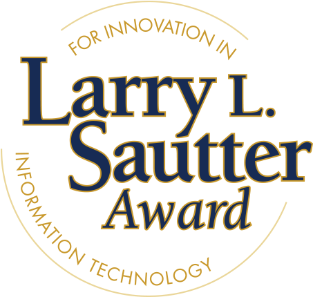 Larry Sautter Award Seal - Sautter Award (466x446), Png Download