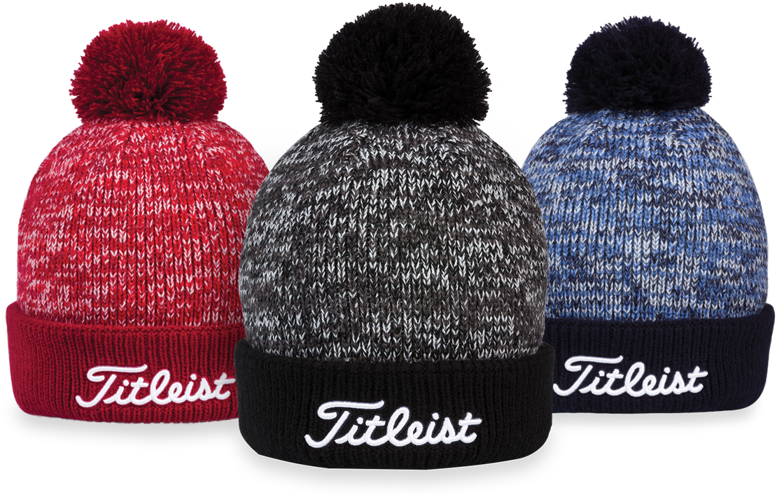 Titleist On Twitter - Titleist Pom Pom Hat (1200x927), Png Download