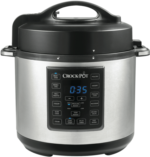 Crock Pot 6 Quart 8-in-1 Multi Cooker, Brown 52525635 (773x505), Png Download