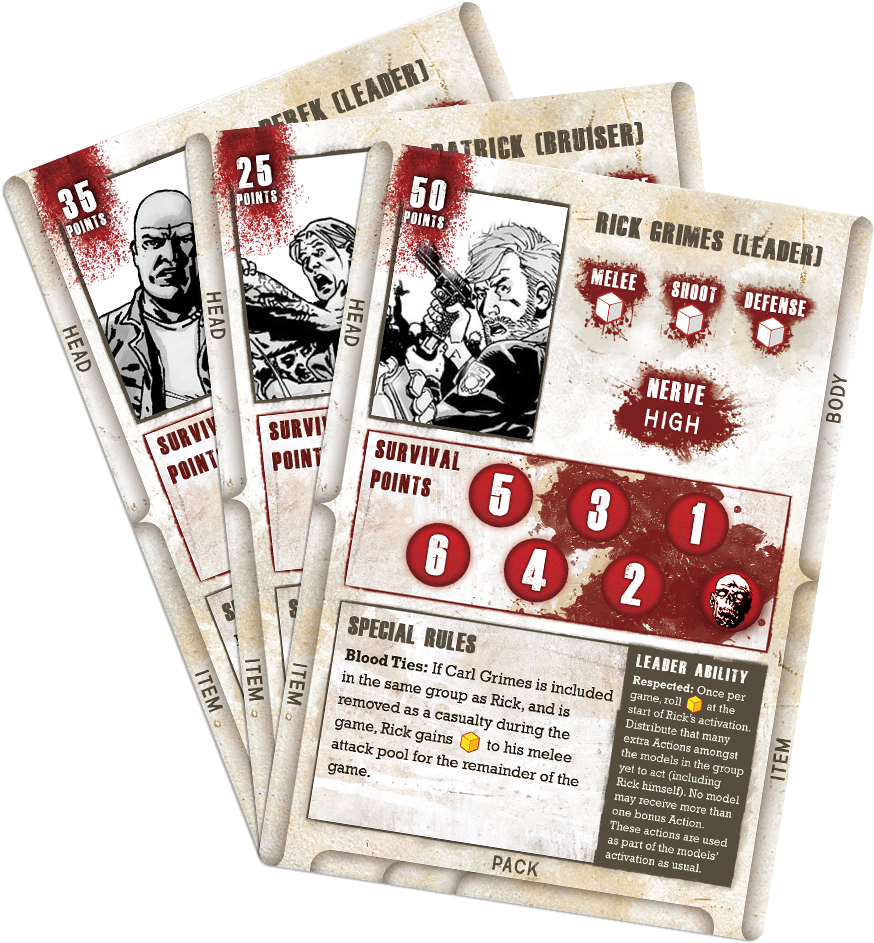The Walking Dead Official Site - Walking Dead All Out War Game Rules (1000x1000), Png Download