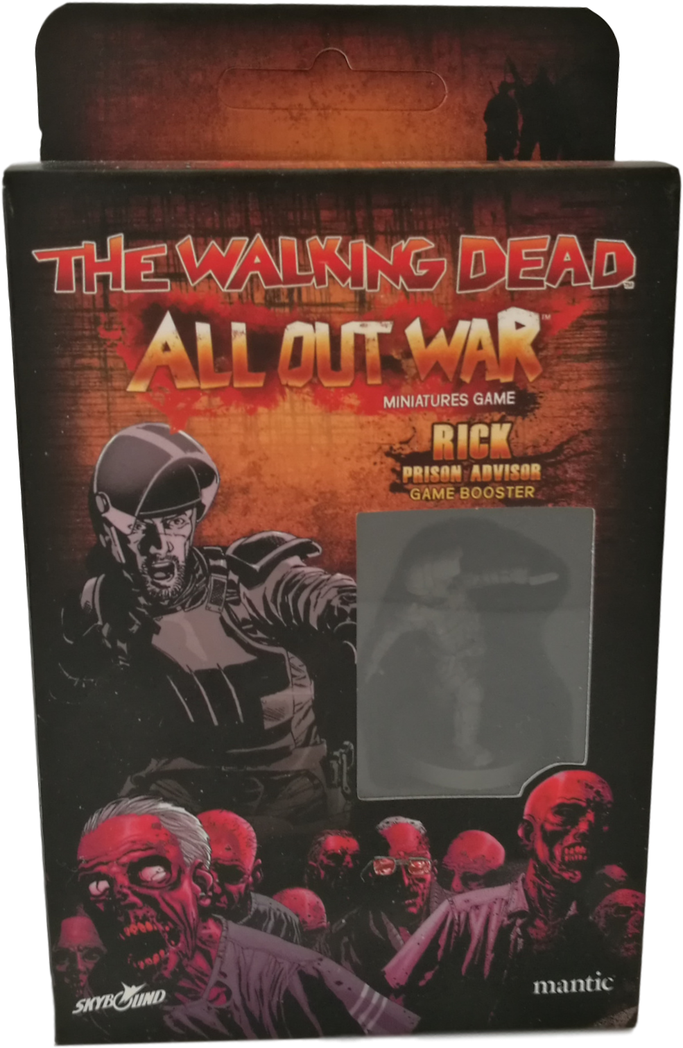 The Walking Dead - Walking Dead All Out War Mantic (1269x1898), Png Download