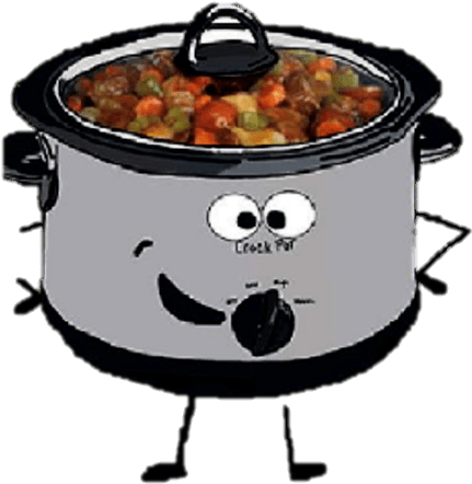 Rival Crock Pot (593x613), Png Download