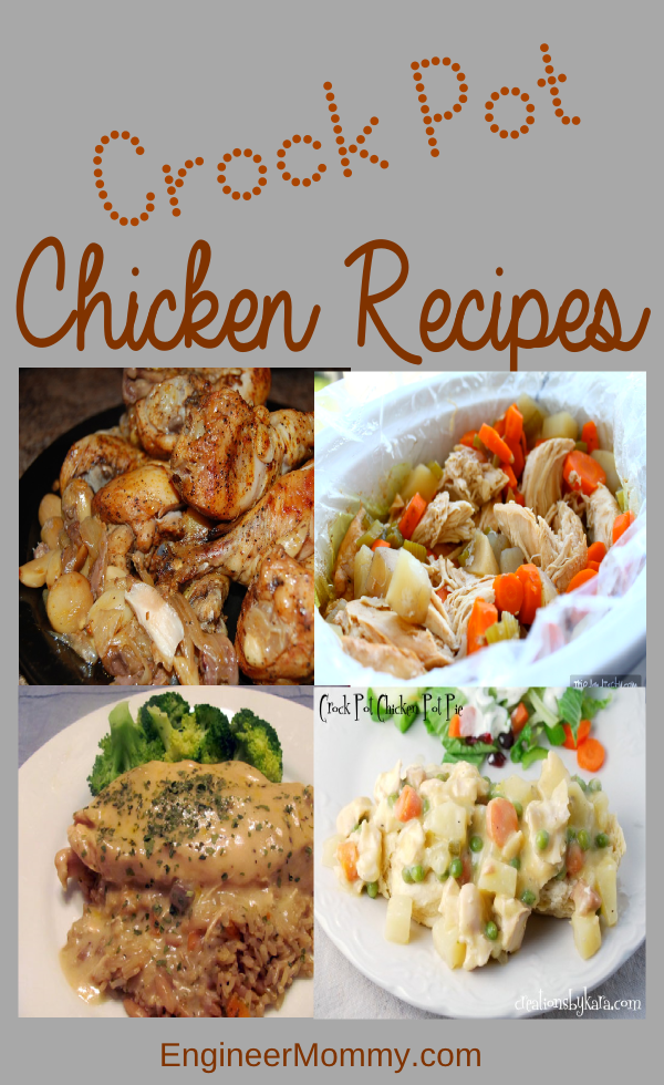 Crock Pot Chicken Meals - Crock Pot Chicken (600x980), Png Download