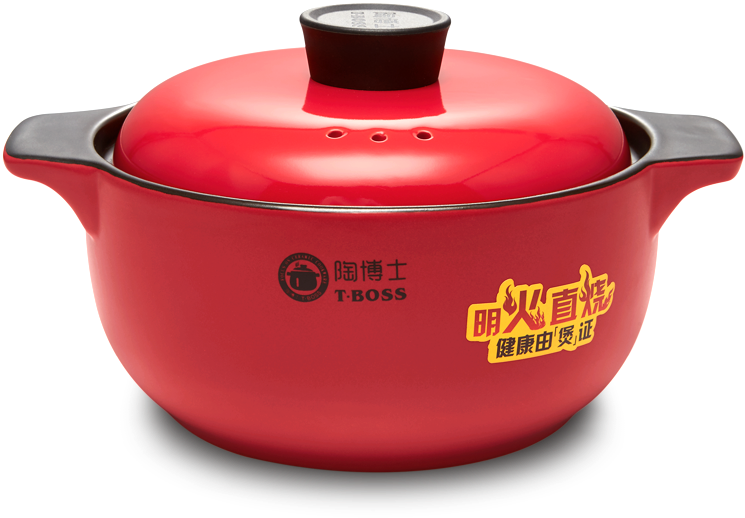 Casserole Cooker Large Crock Pot Gas Ceramic Soup Clam - Clay Pot Cooking (800x800), Png Download