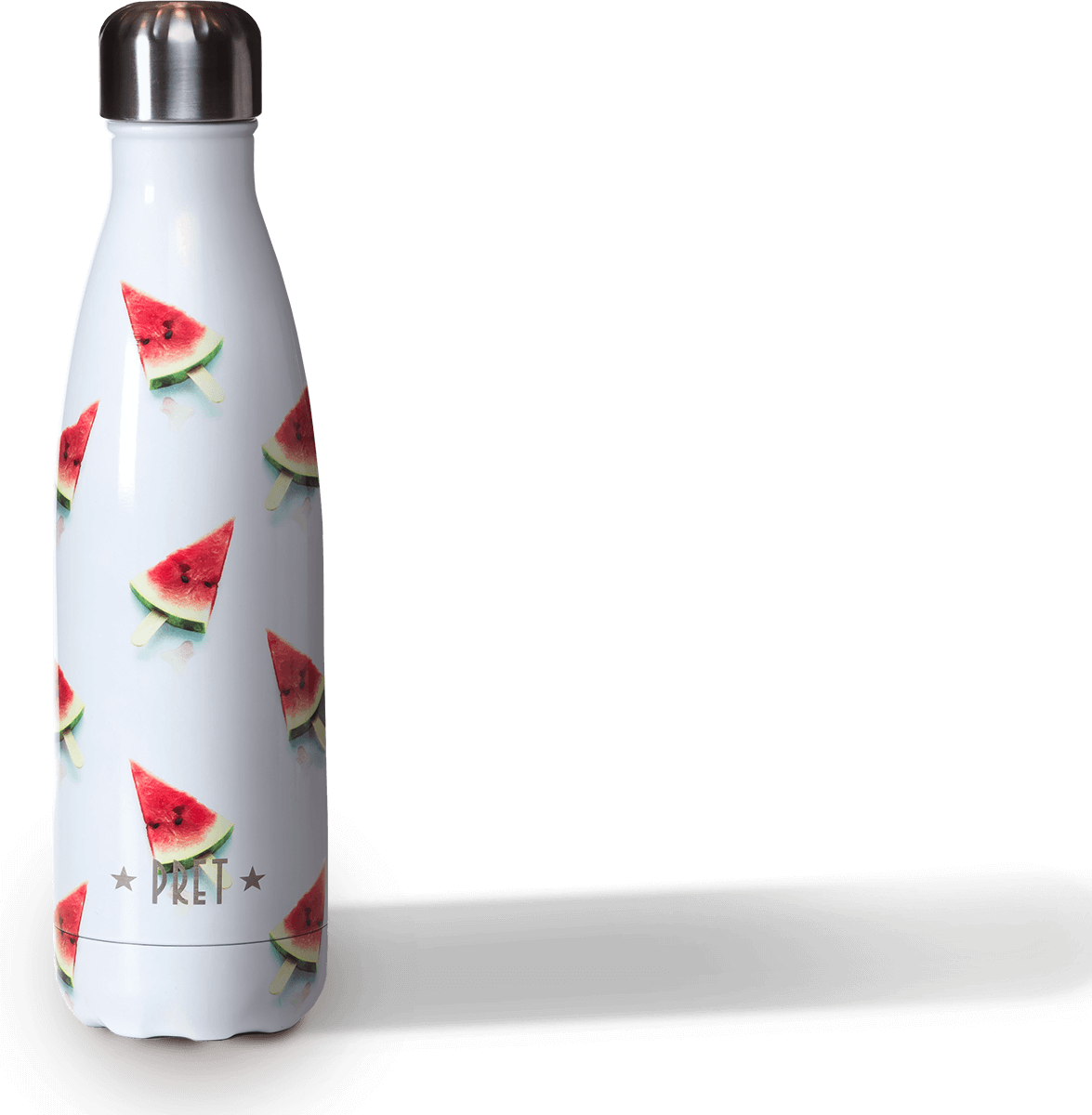 Pret's Reusable Bottle - Chilly Bottle Watermelon (1175x1200), Png Download
