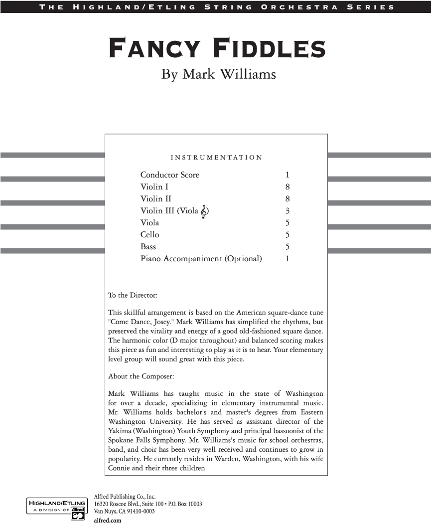 Fancy Fiddles Thumbnail Fancy Fiddles Thumbnail - Fantasia On An Original Theme Violin 2 (864x1152), Png Download