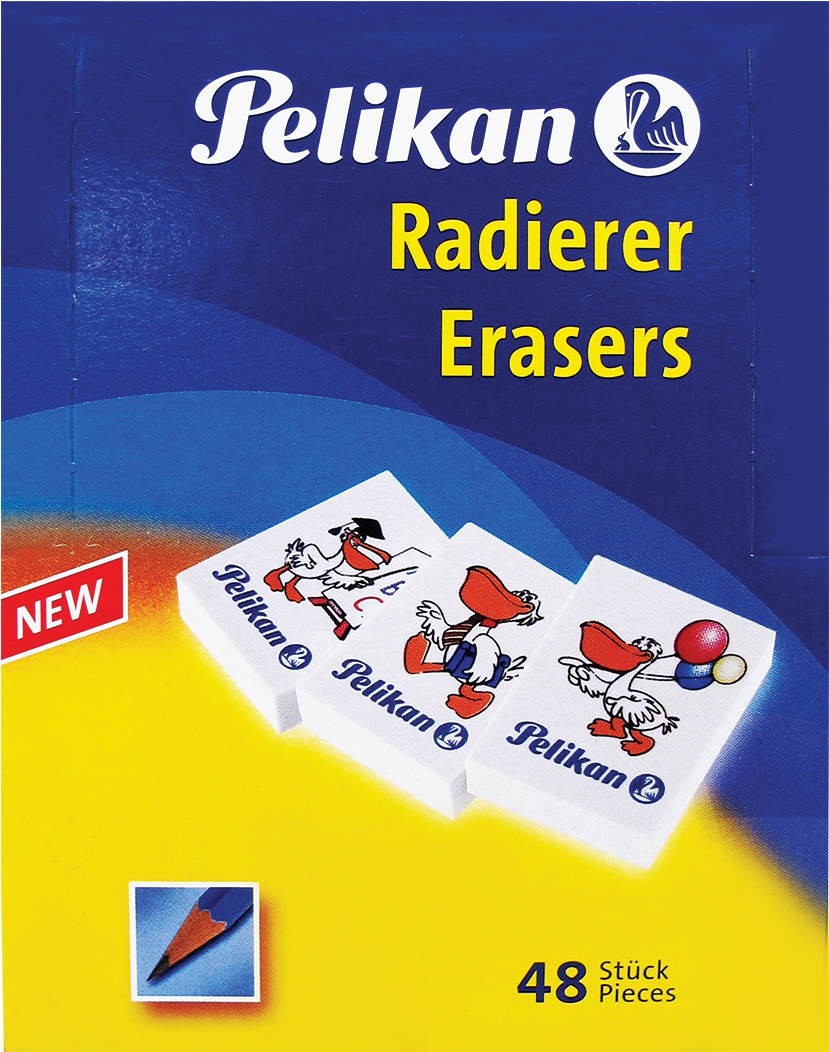 Fancy Eraser 48pcs/box - Blackboard Chalks White 755-12/box (1200x1200), Png Download