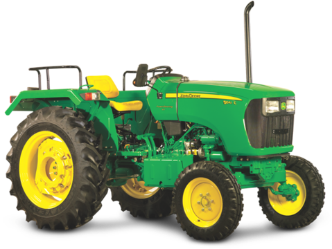 John Deere 5041 C 41 Hp Tractor - John Deere Tractor Price In India 2018 (500x359), Png Download