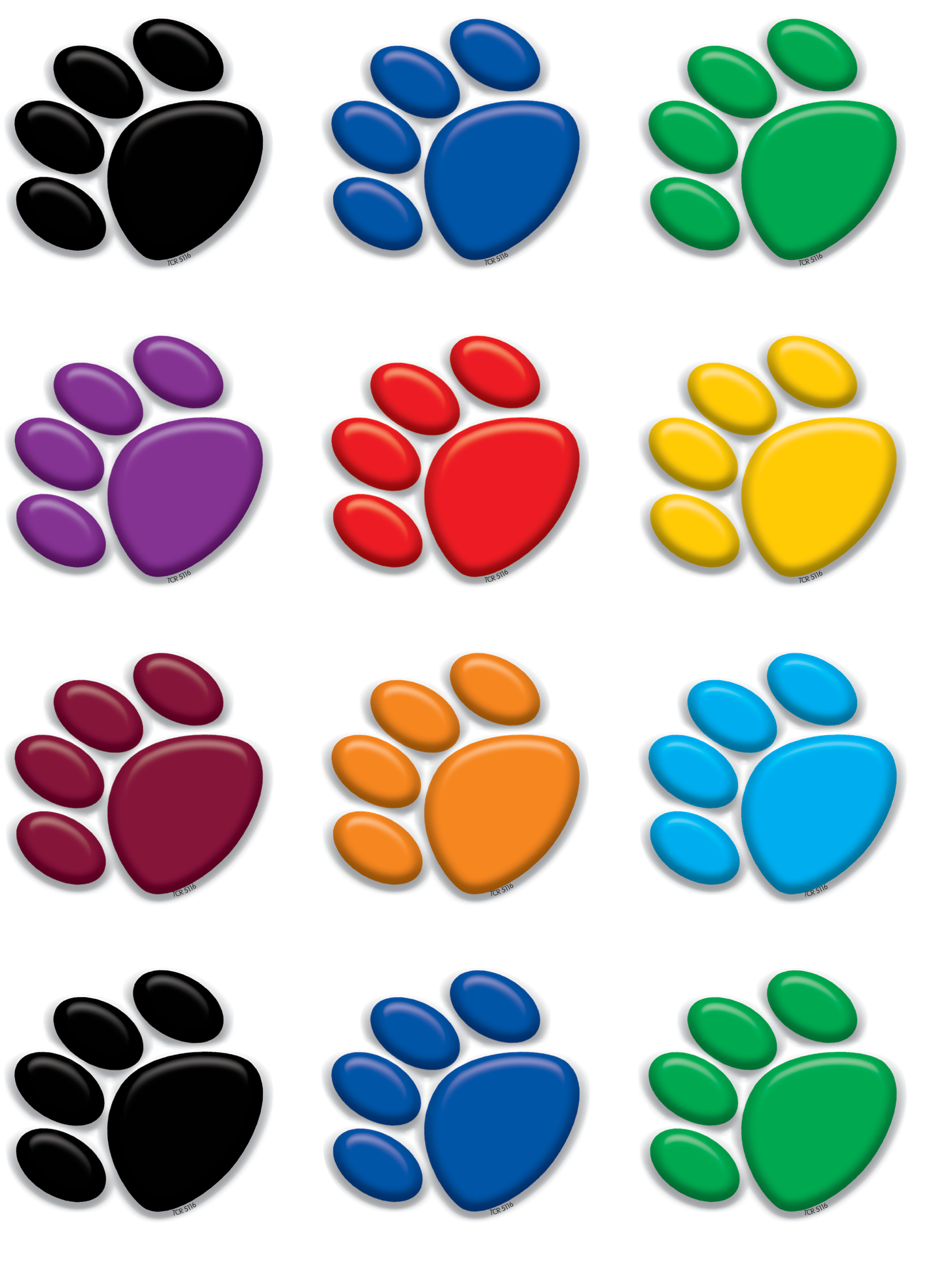 Download - Blue Paw Print (1519x2000), Png Download