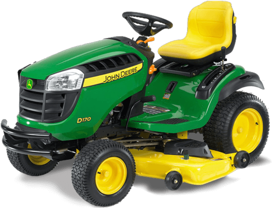 100 Series - Tractor John Deere D170 (616x443), Png Download