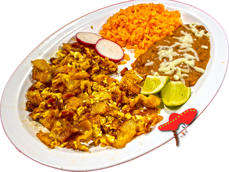 Bacon And Eggs- Linda's Downtown Sacramento Mexican - Linda's (768x576), Png Download