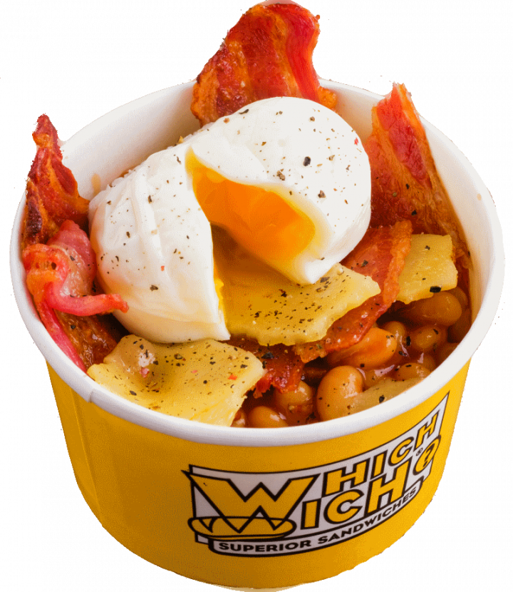 Bacon And Egg - Bacon (720x830), Png Download