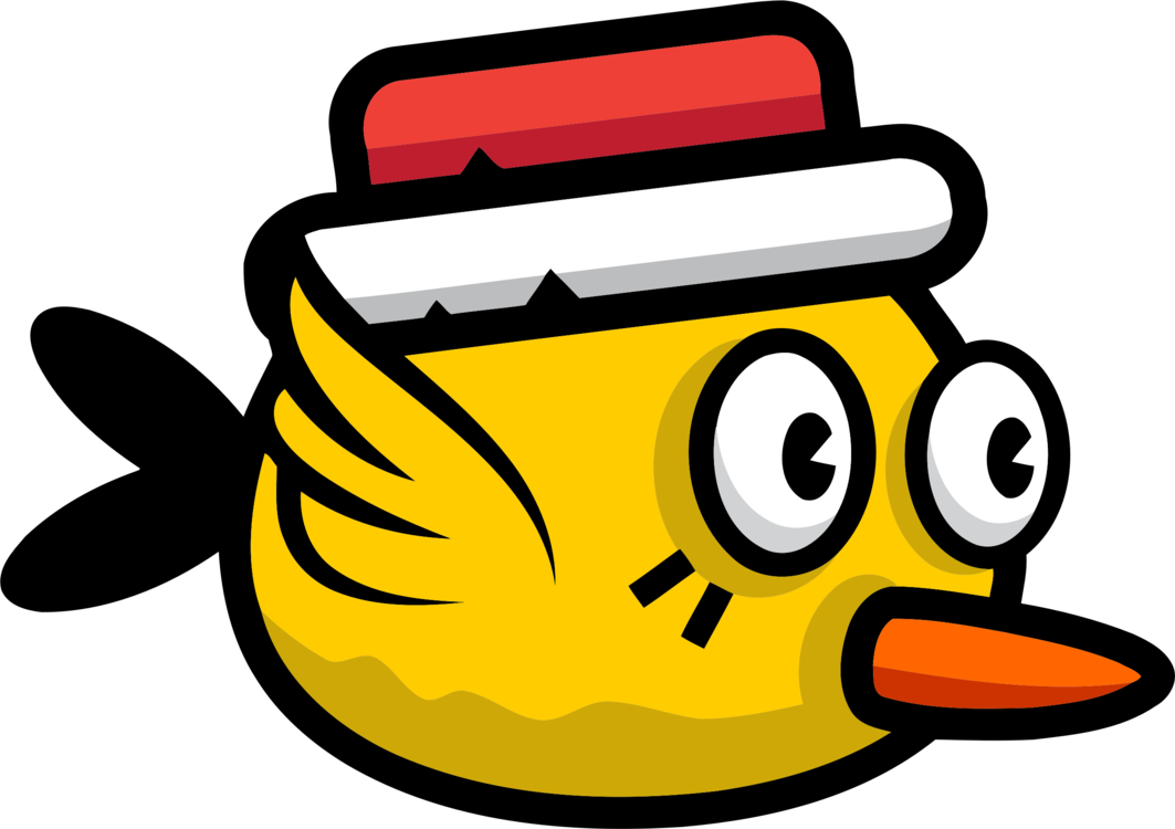 Bird Tweety Drawing Flight Computer Icons - Flying Flappy Bird Avatar (1063x750), Png Download