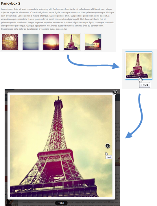 Fancybox Illustration - Eiffel Tower (543x714), Png Download